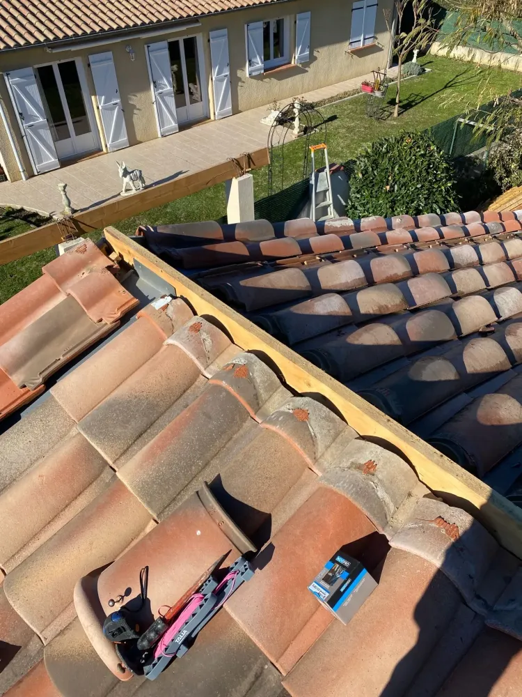 Travaux de couverture près de Auterive